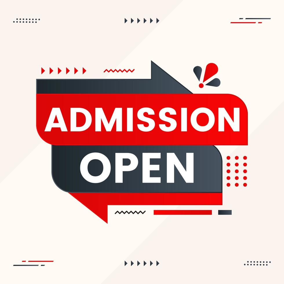 Admission Open